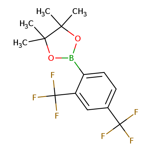 CC1(C)OB(OC1(C)C)c1ccc(cc1C(F)(F)F)C(F)(F)F