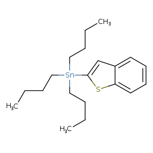 CCCC[Sn](c1cc2c(s1)cccc2)(CCCC)CCCC