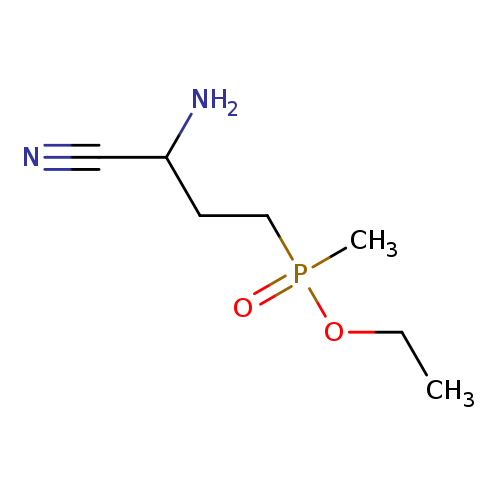 CP(=O)(OCC)CCC(C#N)N