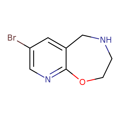 Brc1cnc2c(c1)CNCCO2