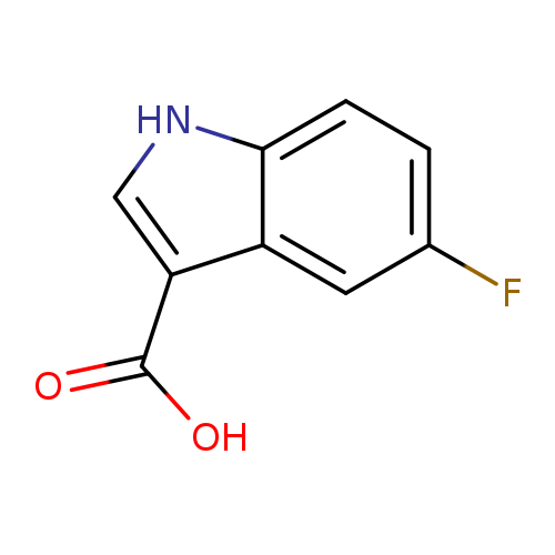 Fc1ccc2c(c1)c(c[nH]2)C(=O)O