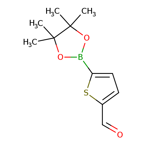 O=Cc1ccc(s1)B1OC(C(O1)(C)C)(C)C