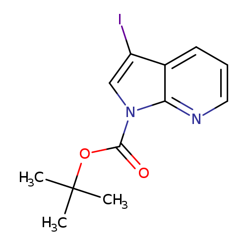 Ic1cn(c2c1cccn2)C(=O)OC(C)(C)C