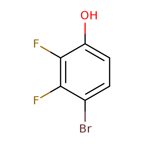 Oc1ccc(c(c1F)F)Br