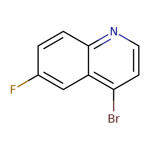 Fc1ccc2c(c1)c(Br)ccn2