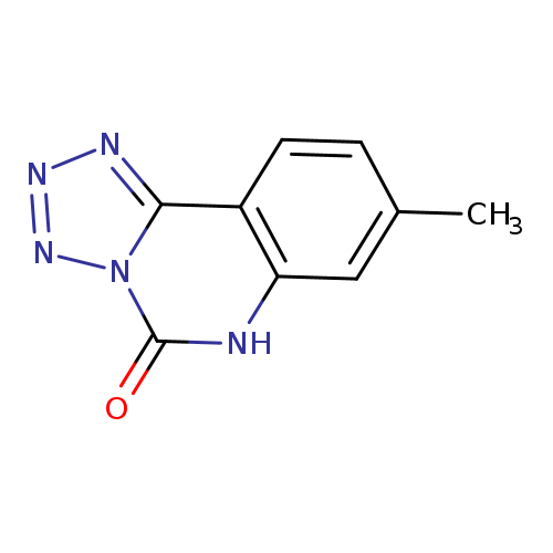 Cc1ccc2c(c1)[nH]c(=O)n1c2nnn1