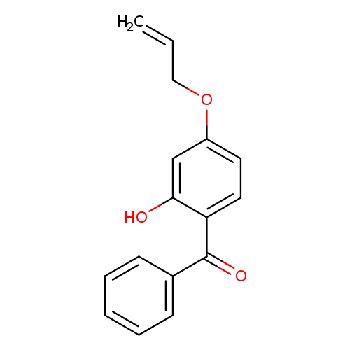 C=CCOc1ccc(c(c1)O)C(=O)c1ccccc1