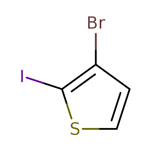Brc1ccsc1I