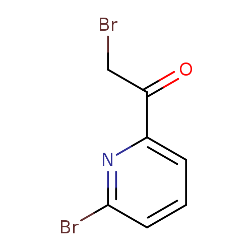 BrCC(=O)c1cccc(n1)Br