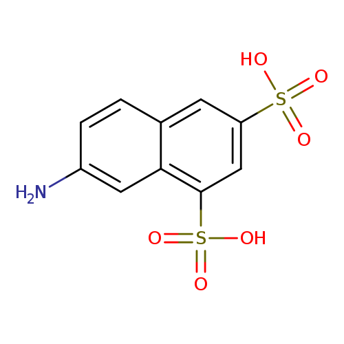 Nc1ccc2c(c1)c(cc(c2)S(=O)(=O)O)S(=O)(=O)O