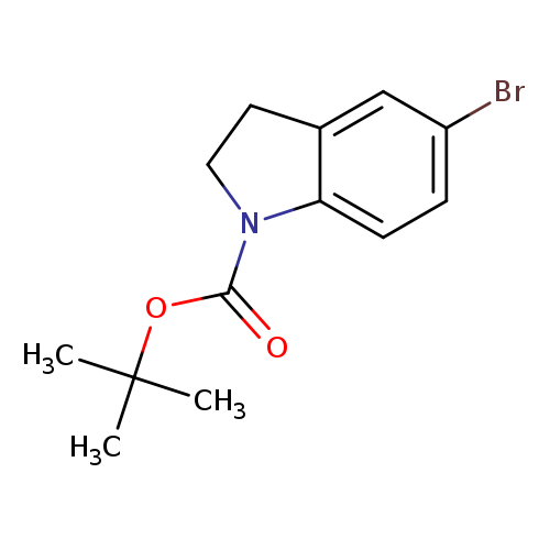 Brc1ccc2c(c1)CCN2C(=O)OC(C)(C)C