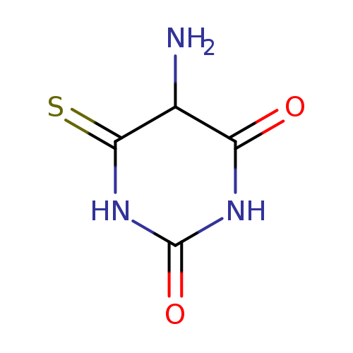 O=C1NC(=O)C(C(=S)N1)N