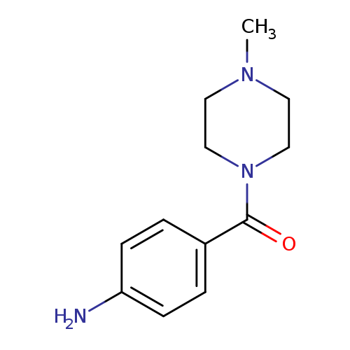 CN1CCN(CC1)C(=O)c1ccc(cc1)N