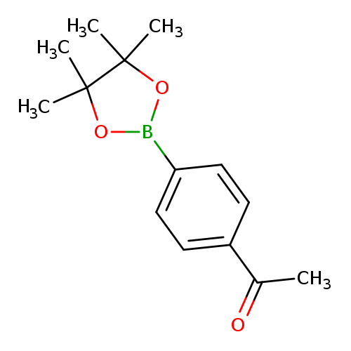 CC(=O)c1ccc(cc1)B1OC(C(O1)(C)C)(C)C