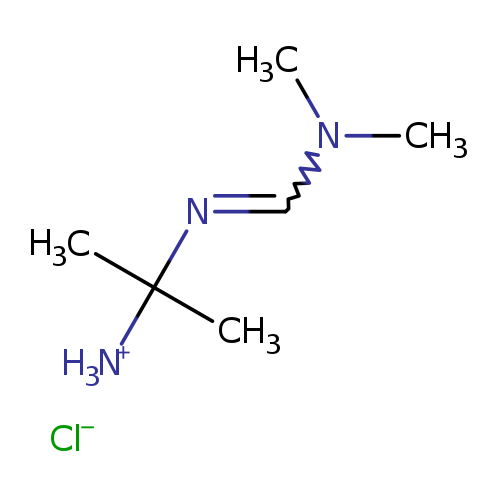 CN(C=NC([NH3+])(C)C)C.[Cl-]