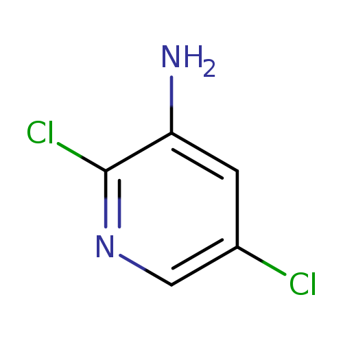 Clc1cnc(c(c1)N)Cl