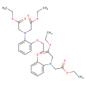 CCOC(=O)CN(c1ccccc1OCCOc1ccccc1N(CC(=O)OCC)CC(=O)OCC)CC(=O)OCC