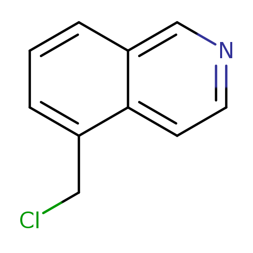ClCc1cccc2c1ccnc2