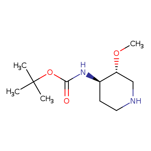 CO[C@@H]1CNCC[C@H]1NC(=O)OC(C)(C)C