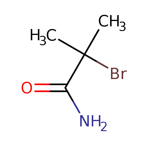 NC(=O)C(Br)(C)C