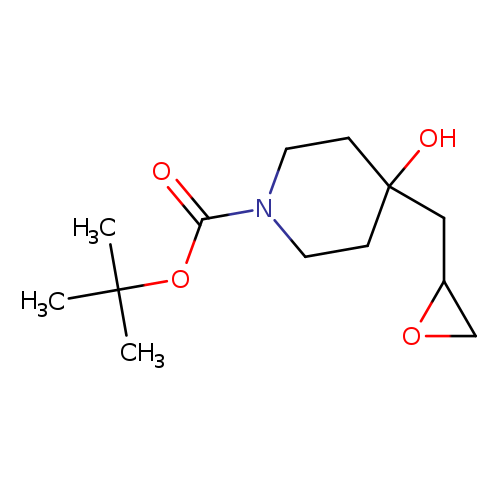 O=C(N1CCC(CC1)(O)CC1OC1)OC(C)(C)C