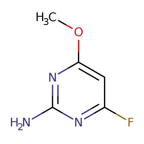 COc1cc(F)nc(n1)N