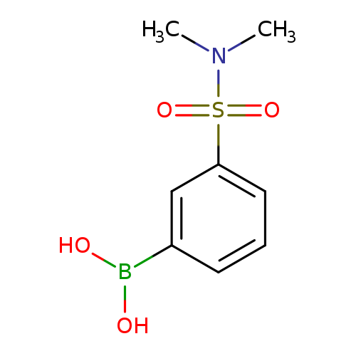 OB(c1cccc(c1)S(=O)(=O)N(C)C)O