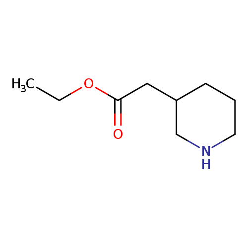 CCOC(=O)CC1CCCNC1