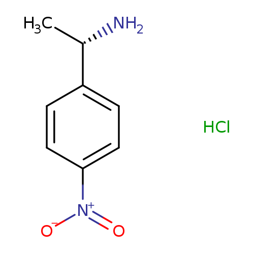 C[C@@H](c1ccc(cc1)[N+](=O)[O-])N.Cl