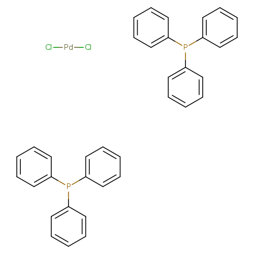 c1ccc(cc1)P(c1ccccc1)c1ccccc1.c1ccc(cc1)P(c1ccccc1)c1ccccc1.Cl[Pd]Cl