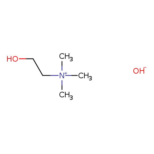 OCC[N+](C)(C)C.[OH-]
