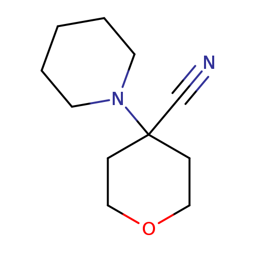 N#CC1(CCOCC1)N1CCCCC1