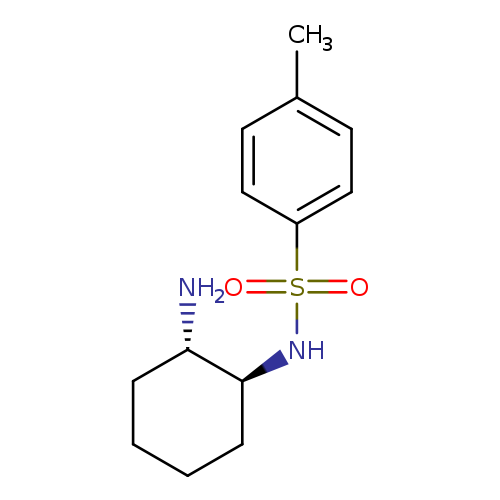 N[C@H]1CCCC[C@@H]1NS(=O)(=O)c1ccc(cc1)C