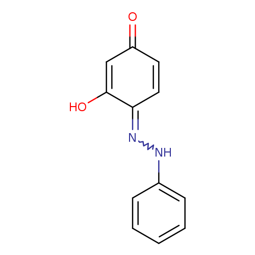 O=C1C=CC(=NNc2ccccc2)C(=C1)O