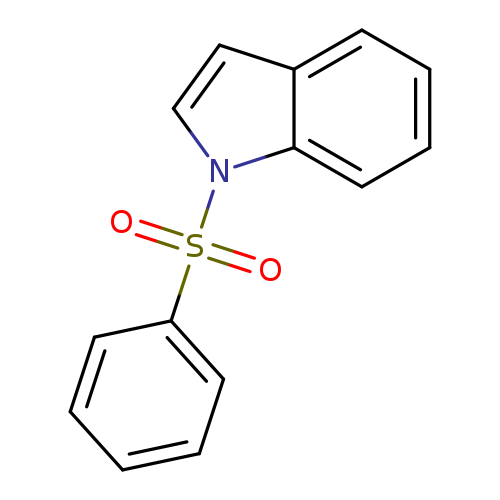 O=S(=O)(n1ccc2c1cccc2)c1ccccc1