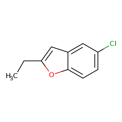 CCc1cc2c(o1)ccc(c2)Cl