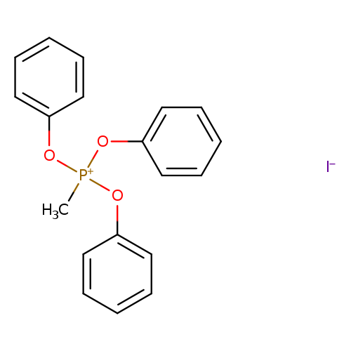 C[P+](Oc1ccccc1)(Oc1ccccc1)Oc1ccccc1.[I-]