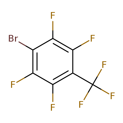 Fc1c(Br)c(F)c(c(c1F)C(F)(F)F)F