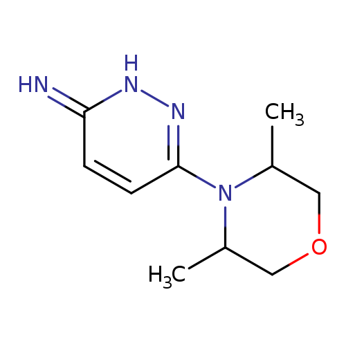CC1COCC(N1c1ccc(=N)[nH]n1)C