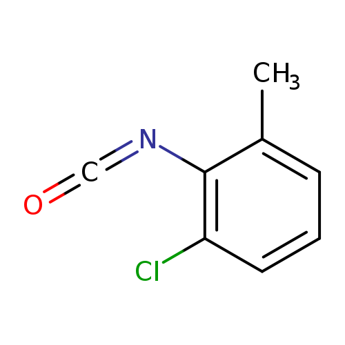 O=C=Nc1c(C)cccc1Cl