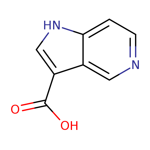 OC(=O)c1c[nH]c2c1cncc2