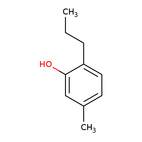 CCCc1ccc(cc1O)C