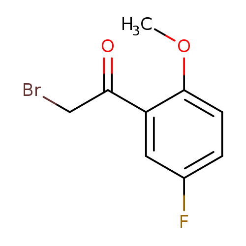 COc1ccc(cc1C(=O)CBr)F