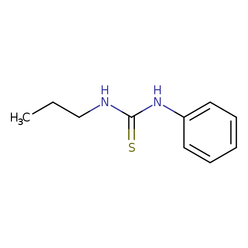 CCCNC(=S)Nc1ccccc1