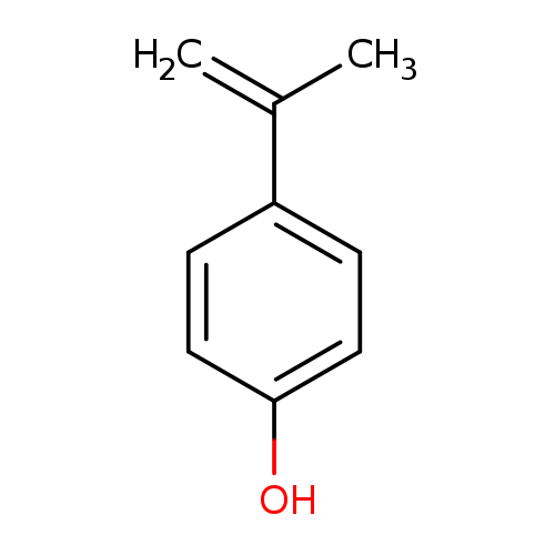 CC(=C)c1ccc(cc1)O