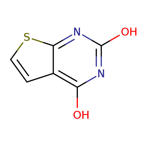 Oc1nc(O)c2c(n1)scc2