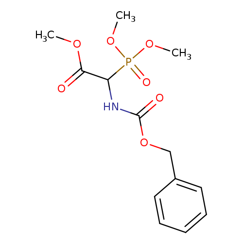 COC(=O)C(P(=O)(OC)OC)NC(=O)OCc1ccccc1