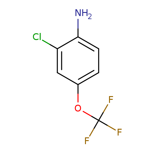 Nc1ccc(cc1Cl)OC(F)(F)F