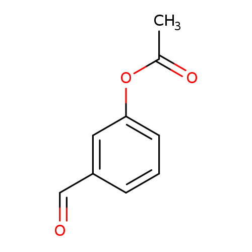 O=Cc1cccc(c1)OC(=O)C