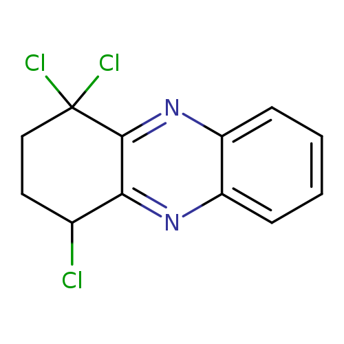 ClC1CCC(c2c1nc1ccccc1n2)(Cl)Cl